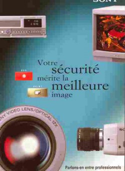Каталог Sony Votre securite 1998-1999, 54-322, Баград.рф